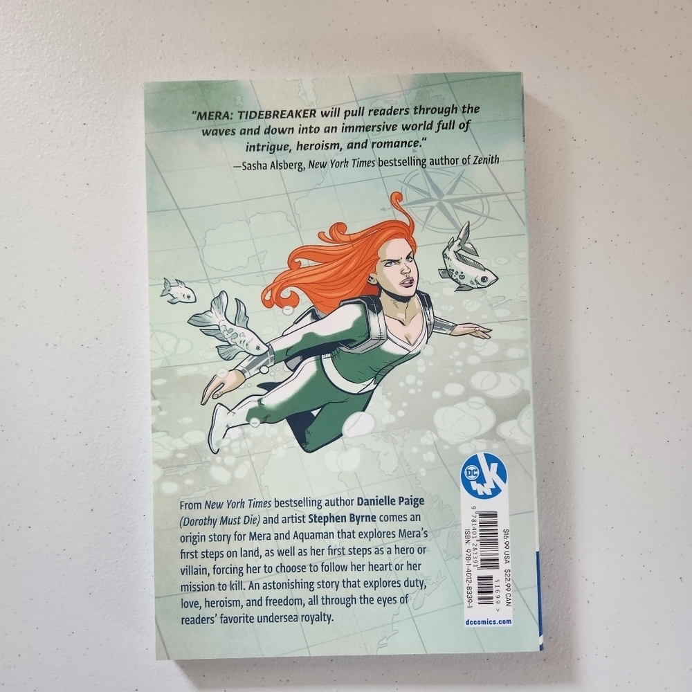 Danielle Page Mera Tidebreaker YA Graphic Novel Book - Picture 2 of 3